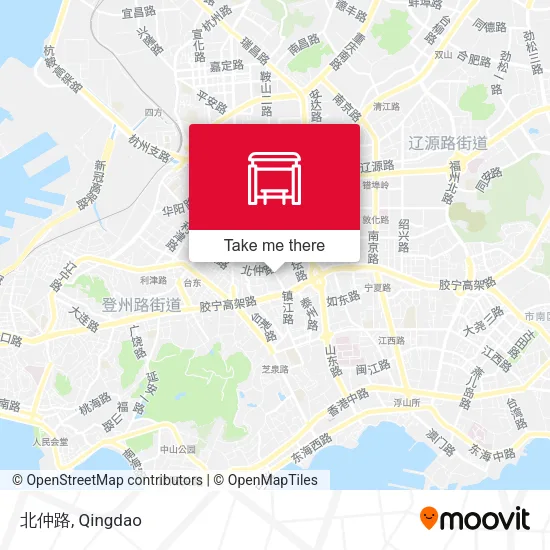 北仲路 map