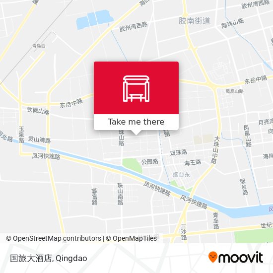 国旅大酒店 map