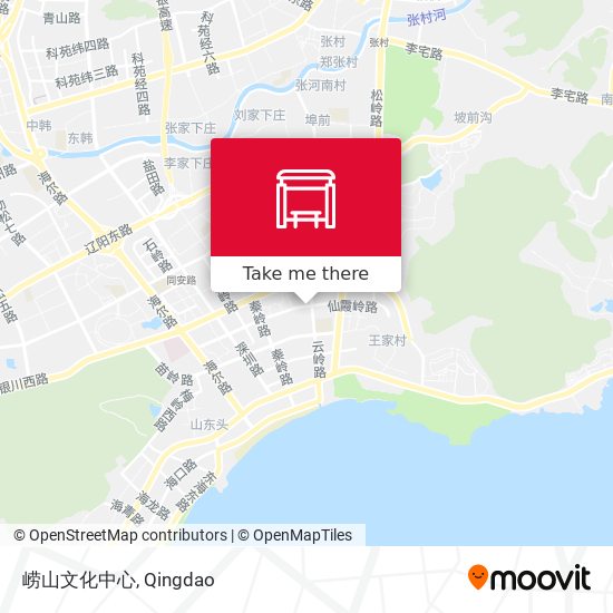 崂山文化中心 map