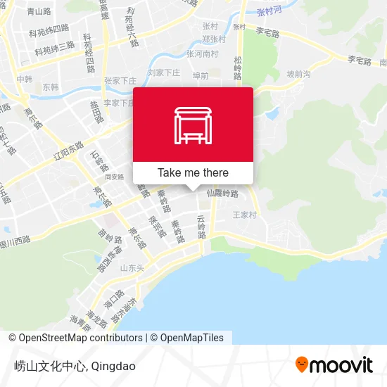 崂山文化中心 map