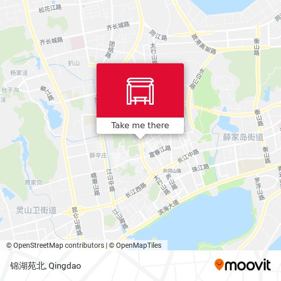 锦湖苑北 map