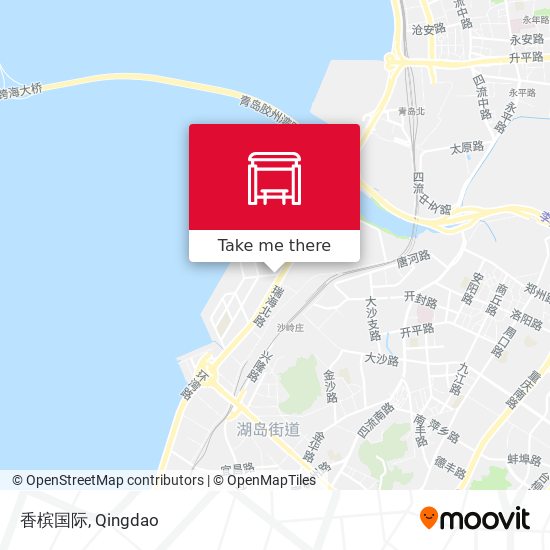 香槟国际 map