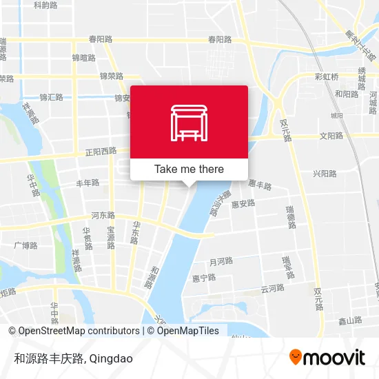 和源路丰庆路 map