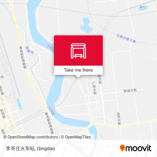 李哥庄火车站 map