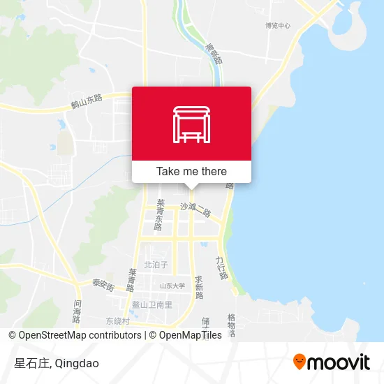 星石庄 map
