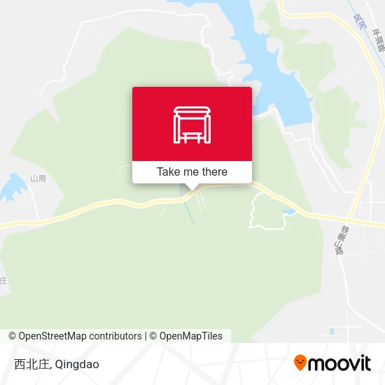 西北庄 map