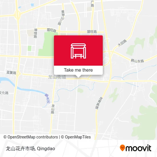 龙山花卉市场 map