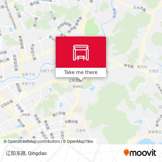 辽阳东路 map