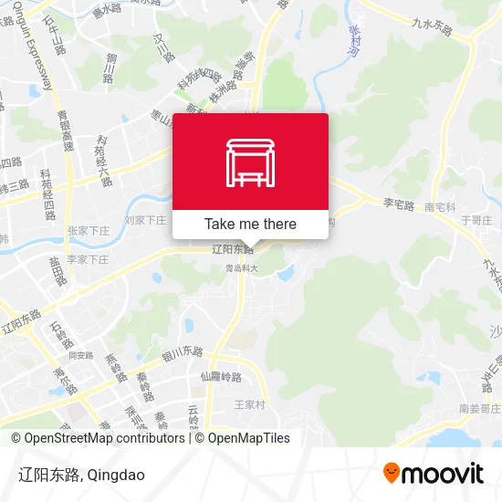 辽阳东路 map