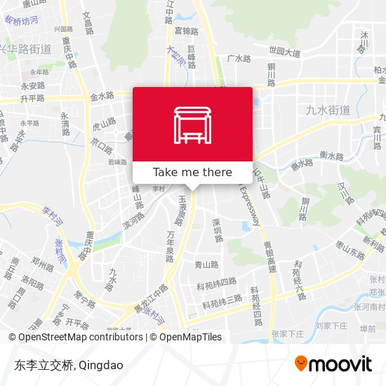 东李立交桥 map