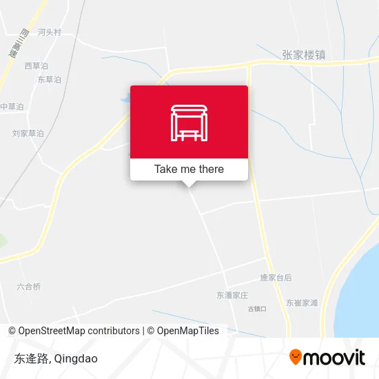 东逄路 map