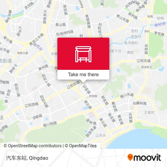 汽车东站 map