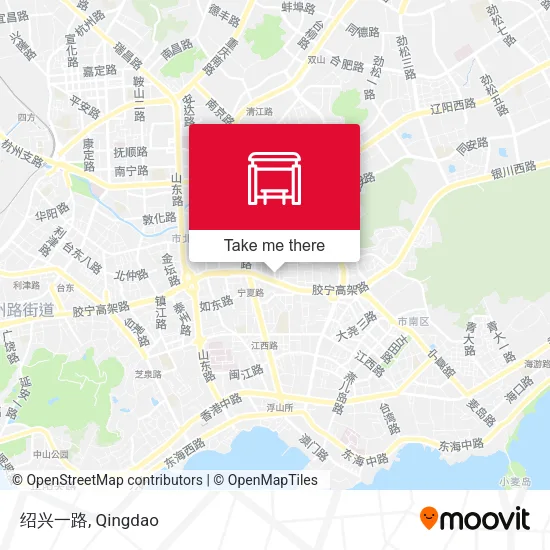 绍兴一路 map