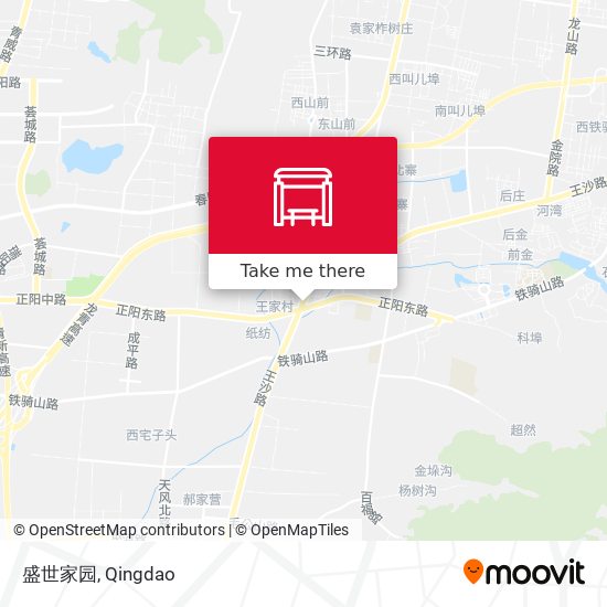 盛世家园 map