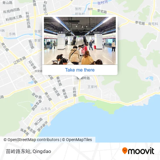 苗岭路东站 map