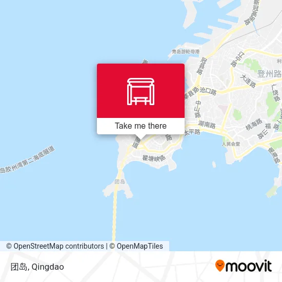 团岛 map