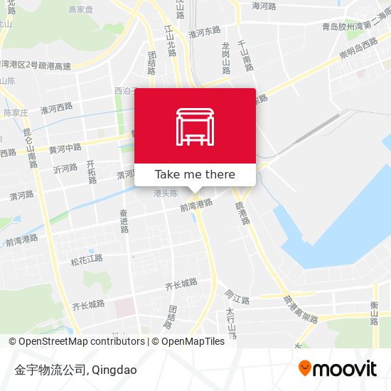 金宇物流公司 map