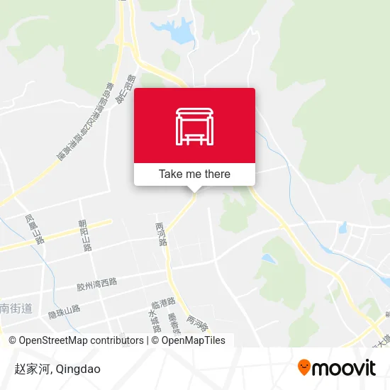 赵家河 map
