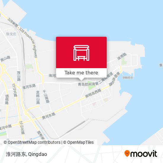 淮河路东 map