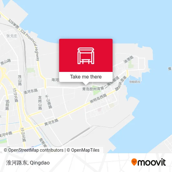 淮河路东 map