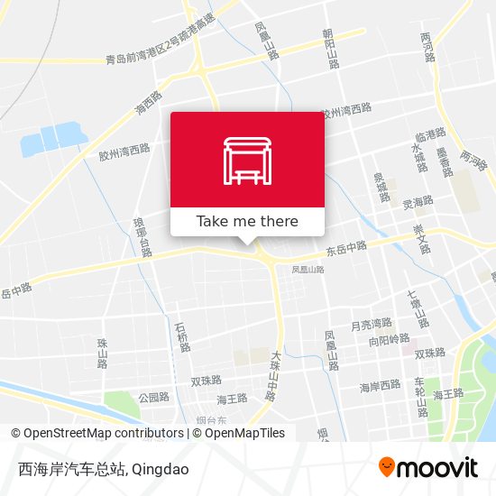 西海岸汽车总站 map