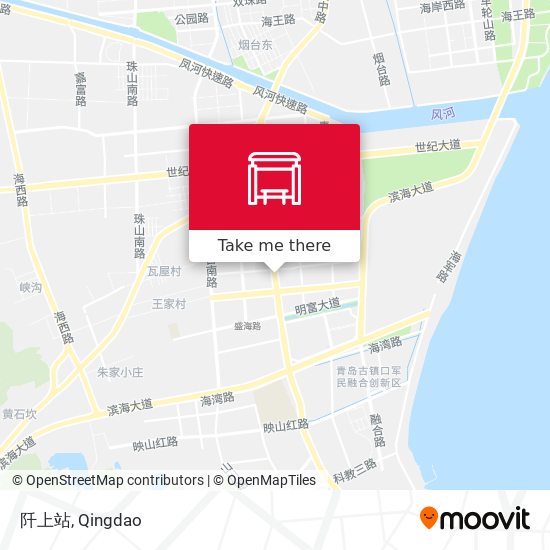 阡上站 map