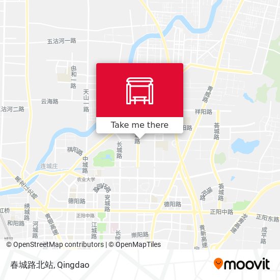 春城路北站 map