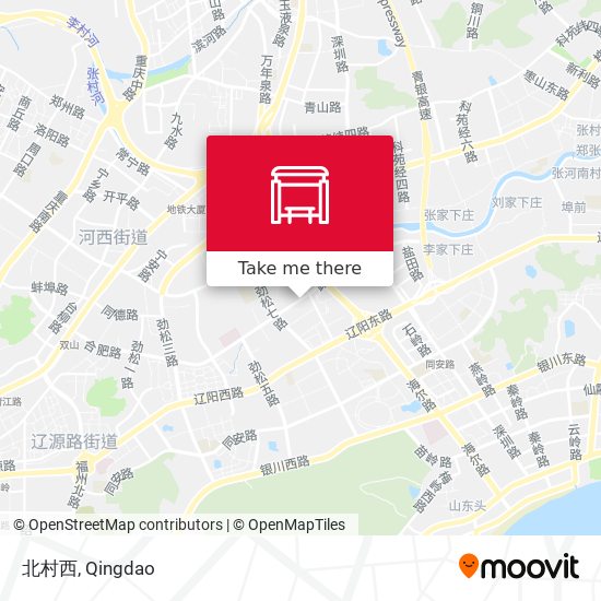 北村西 map