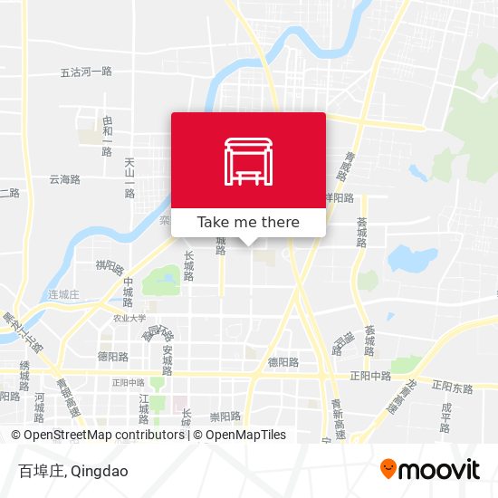 百埠庄 map