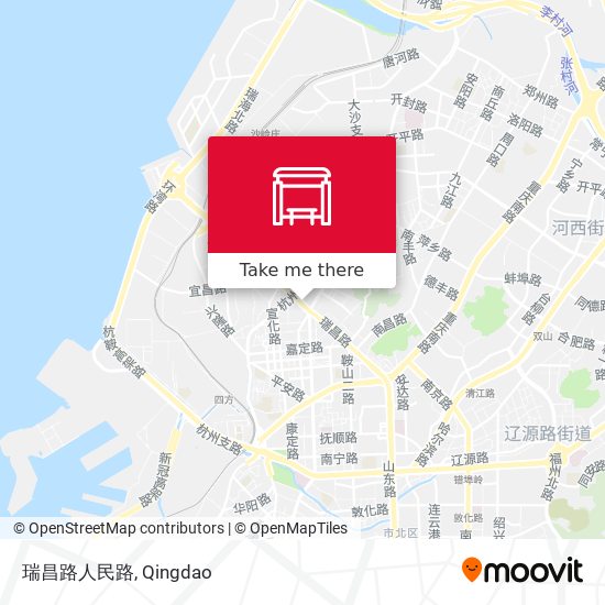 瑞昌路人民路 map