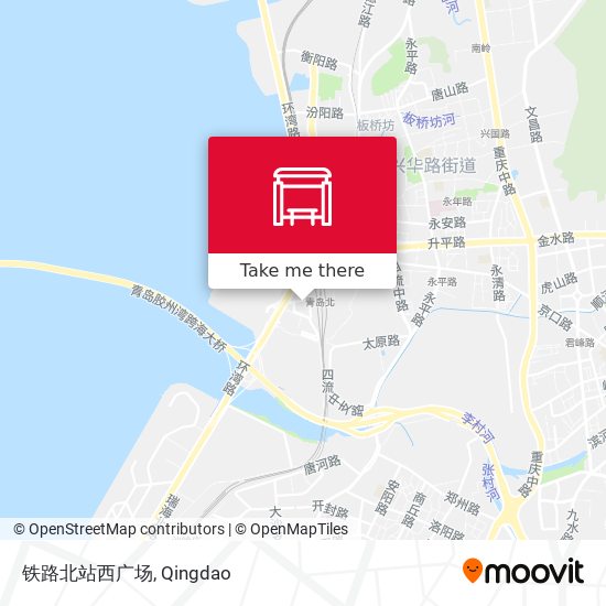 铁路北站西广场 map