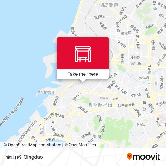 泰山路 map