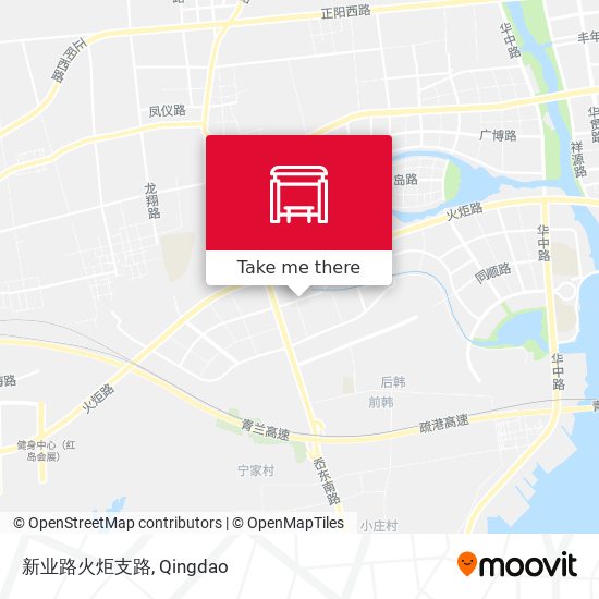 新业路火炬支路 map