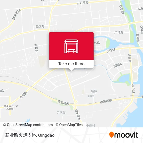 新业路火炬支路 map