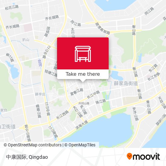 中康国际 map