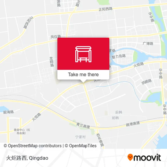火炬路西 map