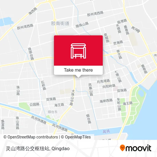 灵山湾路公交枢纽站 map