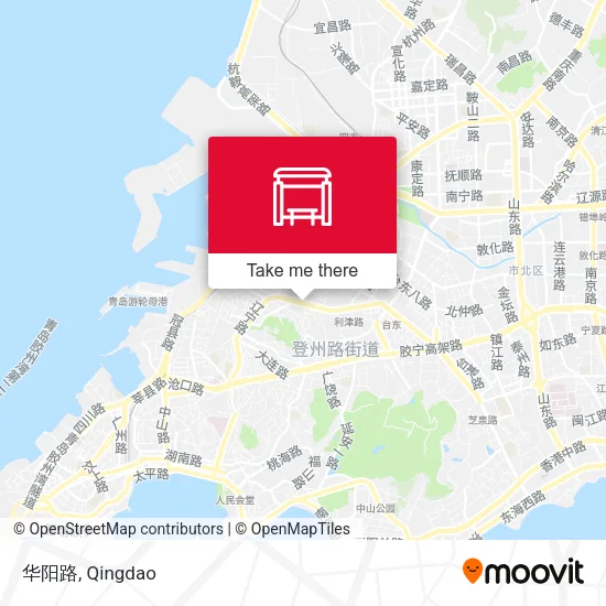 华阳路 map
