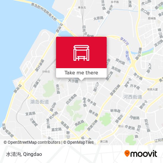 水清沟 map