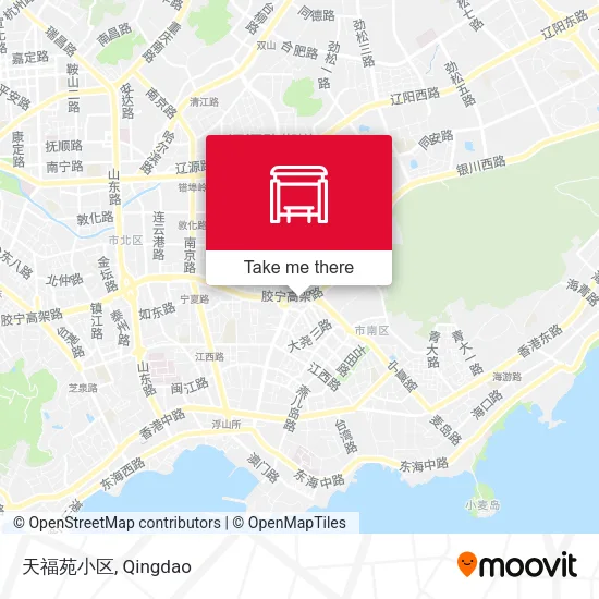 天福苑小区 map