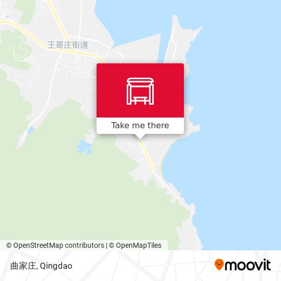 曲家庄 map