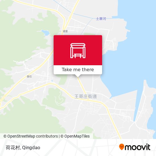 荷花村 map