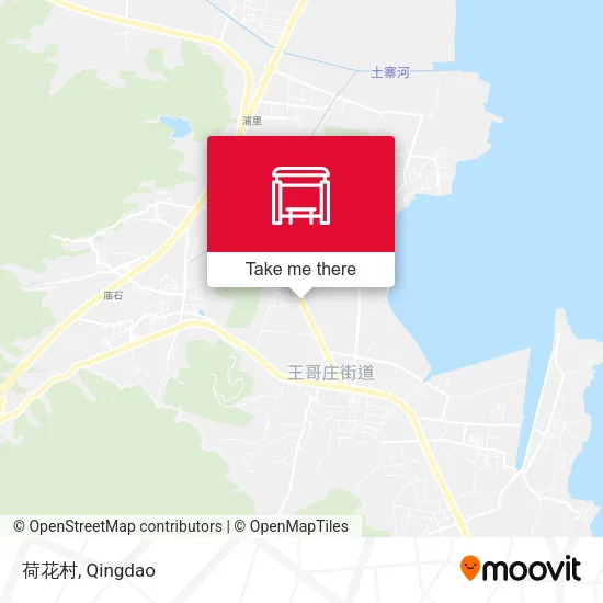 荷花村 map