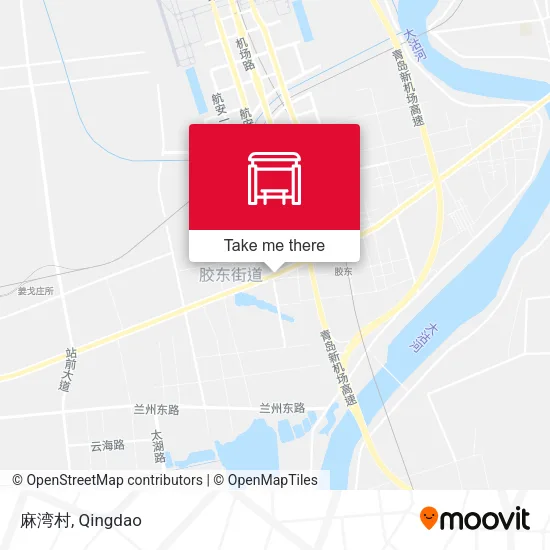 麻湾村 map