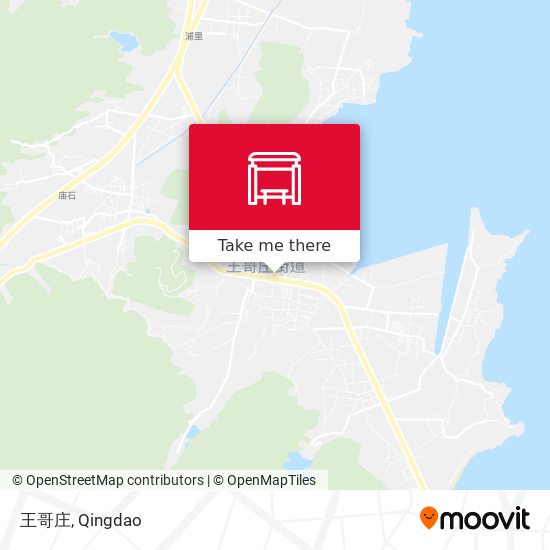 王哥庄 map