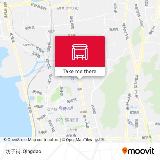 坊子街 map