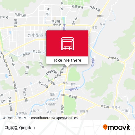 新源路 map