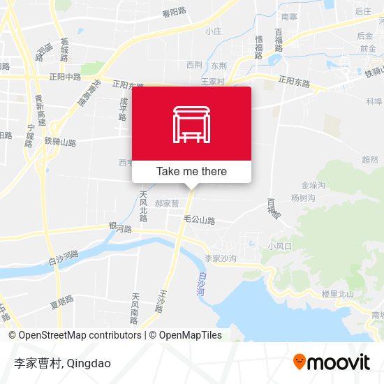 李家曹村 map