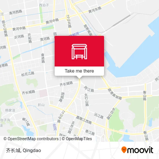 齐长城 map