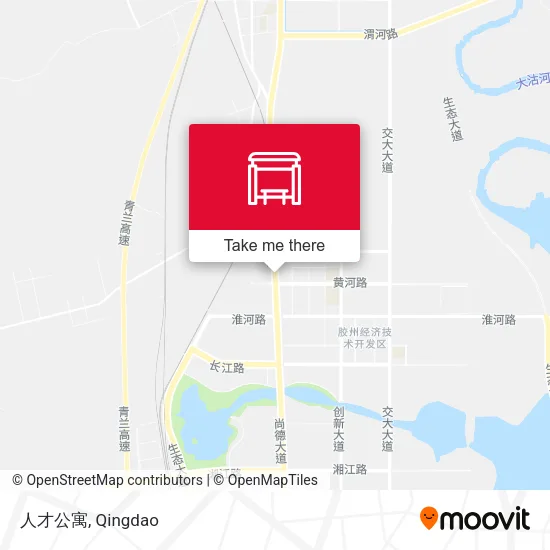 人才公寓 map